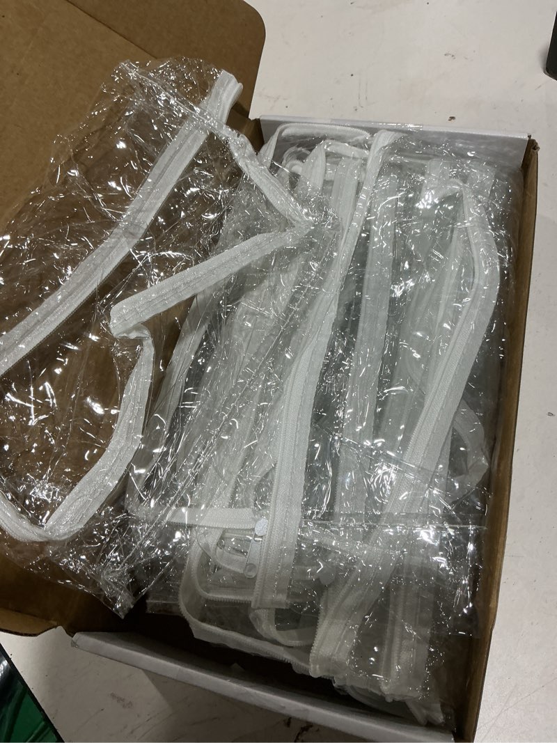 Condition photo showing Good Condition for kingdder 16 pcs clear zippered storage bags plastic sweater bags with zipper 10 x 10 x 2.5 inch vinyl sheet organizer and storage for clothing blankets sheet linen bed pillow cube organizer