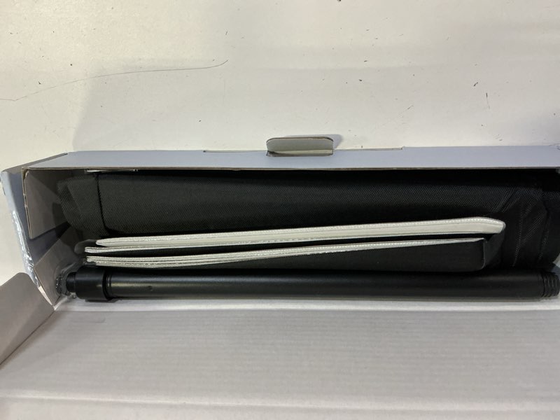 Condition photo showing Good Condition for g-wack blackout curtains, no drill blinds for indoor windows with magnetic snaps,100% blackout roller shades, heat-insulated black out blinds & window shades cover for various scenes (36" x 64",black) black 36"w x 64"h