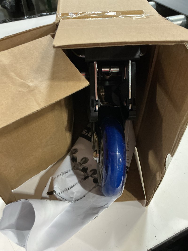 Condition photo showing Good Condition for razor a 2-wheel kick scooter - blue: adjustable handlebar, steel & aluminum frame