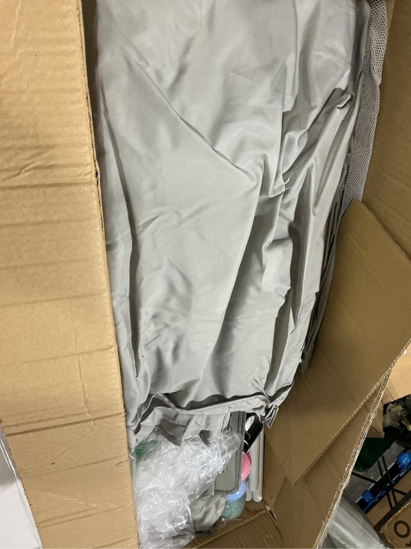 Condition photo showing Good Condition for Baby Playpen with Mat 75"*59", Extra Large Playpen for Babies and Toddlers with Storage Bag, BPA-Free, Non-Toxic, Safe No Gaps Playards for Babies, Sturdy Safety Play Yard for Indoor Outdoor Fun, Grey 75*59