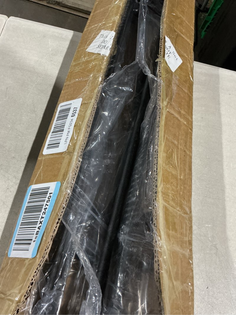 Condition photo showing Good Condition for morningro 6 pcs 42'' double rope stakes black steel poles/stakes with loop fence poles for creating a rope border around flower beds, trees, gardens, walkways 6 42''