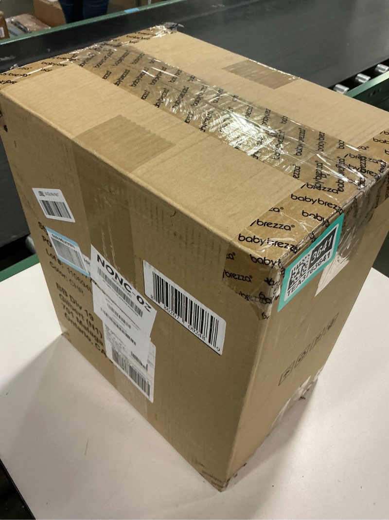 Condition photo showing New/Like New for Baby Brezza New and Improved Formula Pro Advanced Formula Dispenser Machine - Automatically Mix a Warm Formula Bottle Instantly - Easily Make Bottle with Automatic Powder Blending, Charcoal