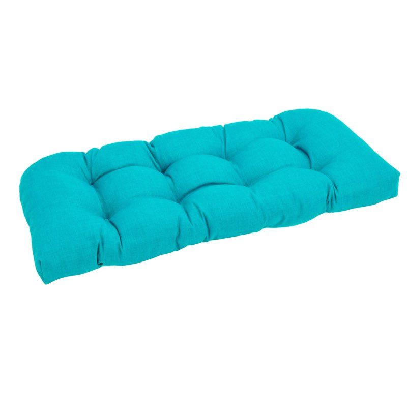 Blazing Needles 42-inch U-shaped Outdoor Bench Cushion