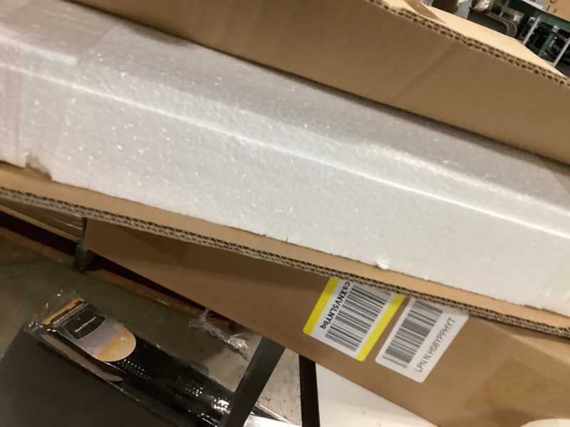 Condition photo showing New/Like New for 47th & Main Oval Wood Wall Mirror, 24 x 16-Inches, Natural