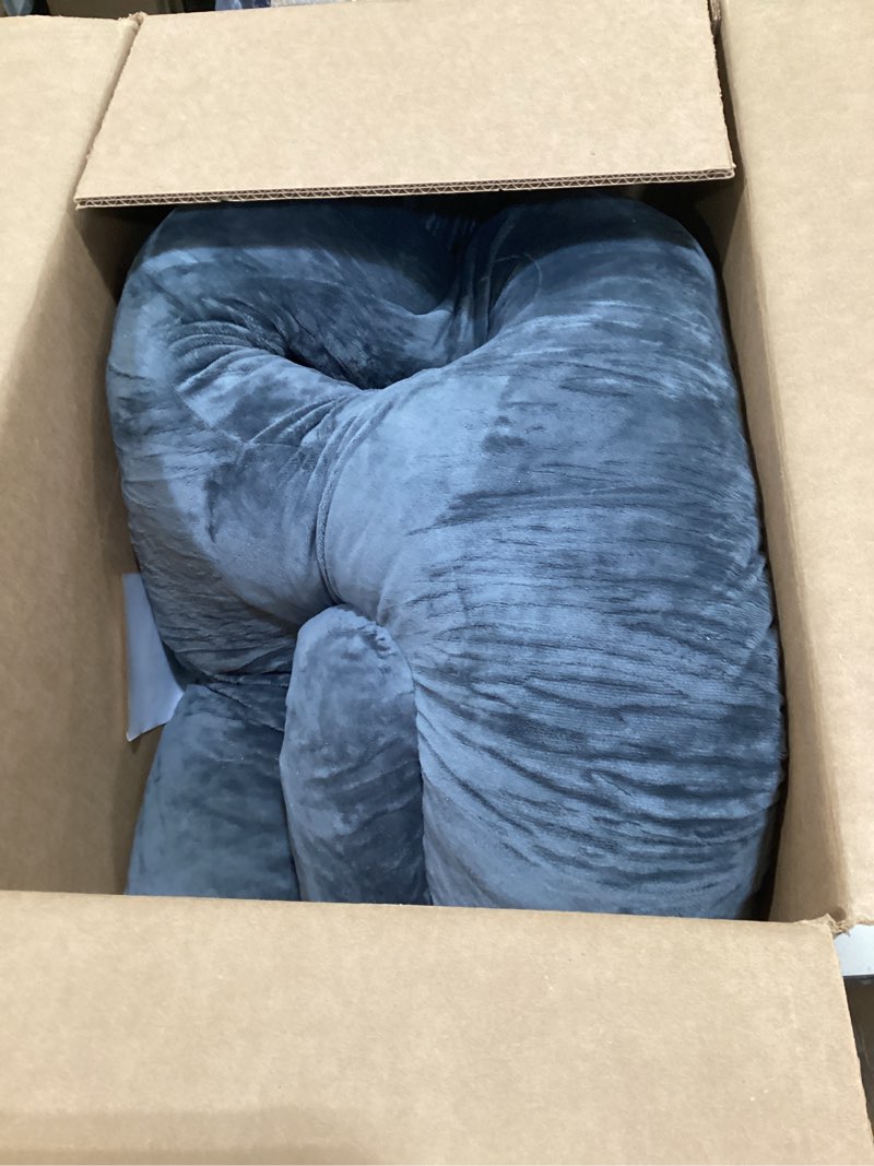 Condition photo showing Good Condition for Face Down Pillow After Eye Surgery – 3-Vent Design for Easy Breathing – Vitrectomy & BBL Recovery Pillow for Sleeping Face Down – CertiPUR-US® Certified Shredded Memory Foam Enhanced Breathing Gaps