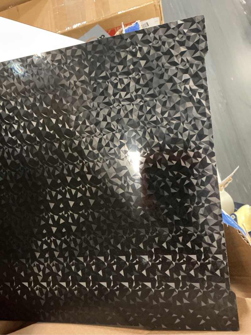 Condition photo showing As Is for h2s smooth build plate for bambu h2d build plate smooth h2s h2d plate, h2s build plates for bambu labs build plate for bambu dual-side epoxy coated gray low, spring steel plate 355x347mm