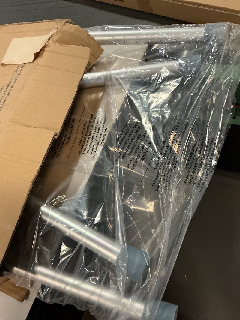 Condition photo showing Good Condition for Drive Medical 2-Button Standard Foldable Walker for Seniors & Adults - Adjustable Legs - Lightweight Aluminum Construction - 350 Lb Weight Capacity - Basic Walking Aid - Silver