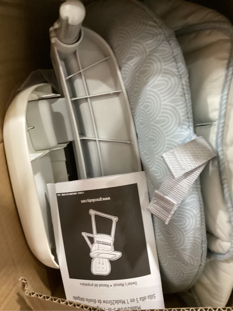 Condition photo showing Good Condition for graco made2grow 5-in-1 convertible highchair, adjustable baby to toddler seat, hudson