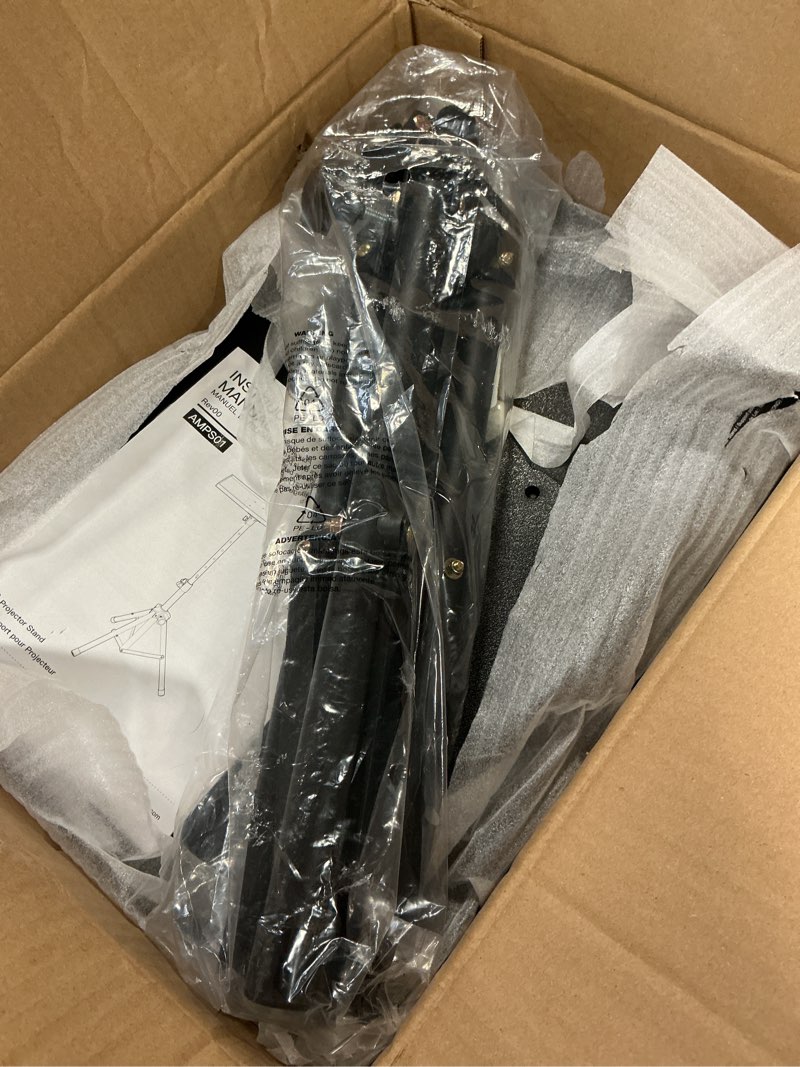 Condition photo showing Good Condition for AMADA Projector Stand, Laptop Stand with Adjustable Height 22 to 36 inch, Heavy Duty Projector Mount as DJ Racks, Portable Projector Tripod Stand, Tall Floor Stand for Office, Home, Stage or Studio 22"-36"