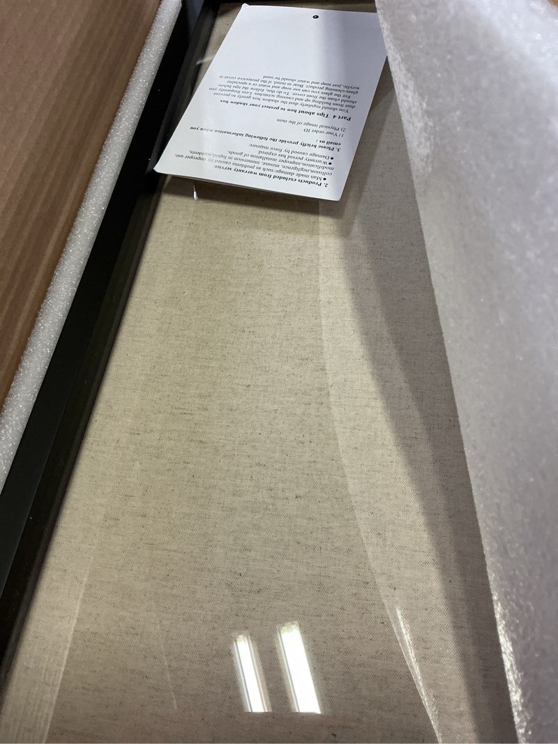 Condition photo showing New/Like New for shadow box 20x30 large jersey frame display case, shadowbox frames with grade a natural pine wood acrylic for football baseball basketball hockey t-shirt, classic black 20x30 classic black