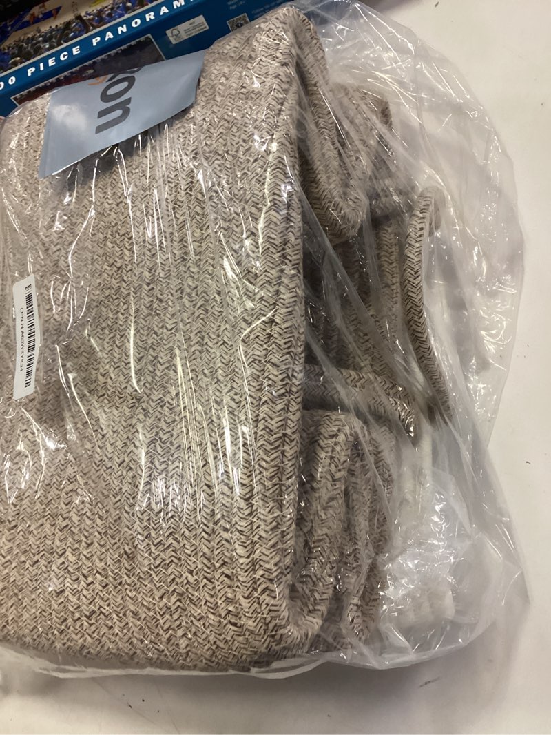 Condition photo showing New/Like New for Laundry Basket,Woven Cotton Rope Laundry Hamper,Versatile Storage for Dirty Clothes,Baby Toys,and Blankets in Bathroom, Nursery,and Living Room (Brown, 60L) 60L Brown