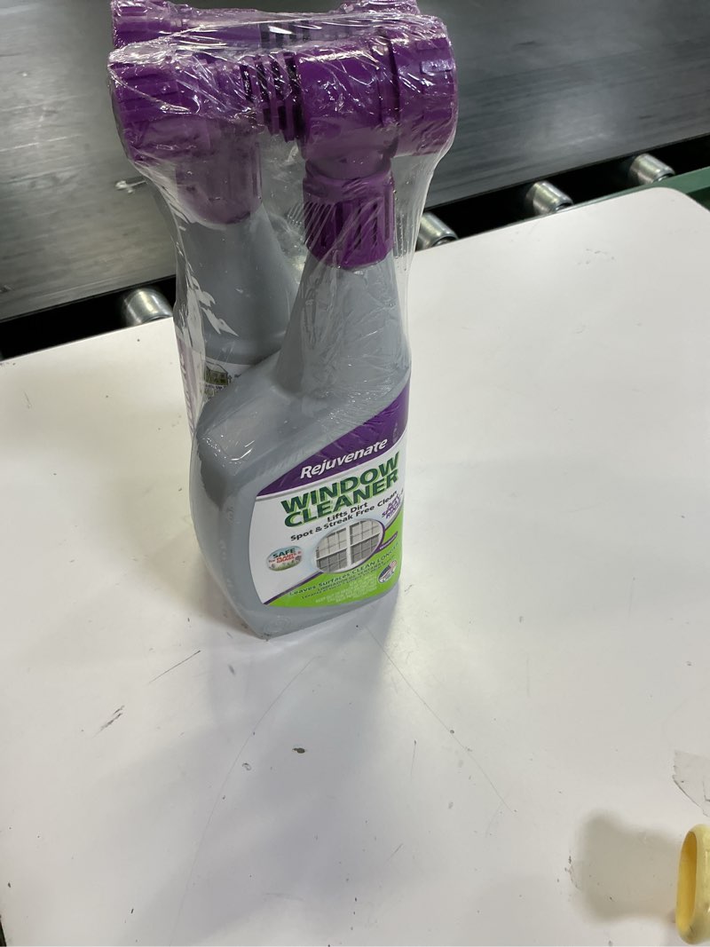 Condition photo showing Good Condition for rejuvenate window cleaner, 32 ounces, non-toxic outdoor window cleaner with hose-end adapter quickly