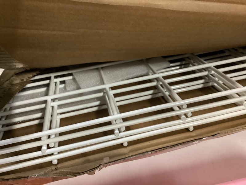 Condition photo showing item condition for Heavy Duty Gridwall Panels Commercial Grade Grid Panel for Retail Display Wall, 2' Width x 5' Height, White (Pack of 4) White 2'x5'(4 Pack)