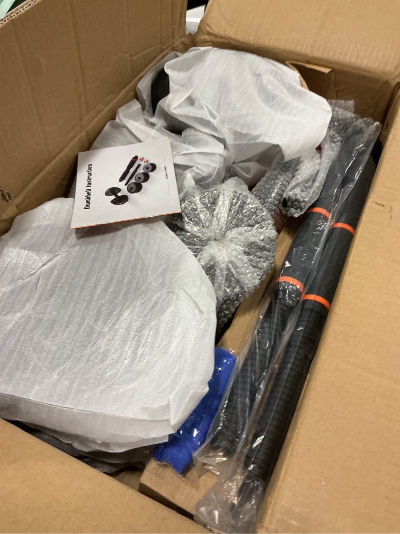 Condition photo showing New/Like New for Body Revolution Dumbbell Set Adjustable Dumbbells Weight Set with Barbell Link Accessories dumbells set for men Fitness dumbells Strength Building Weight Loss for Muscle Toning 10-40kg,10kg