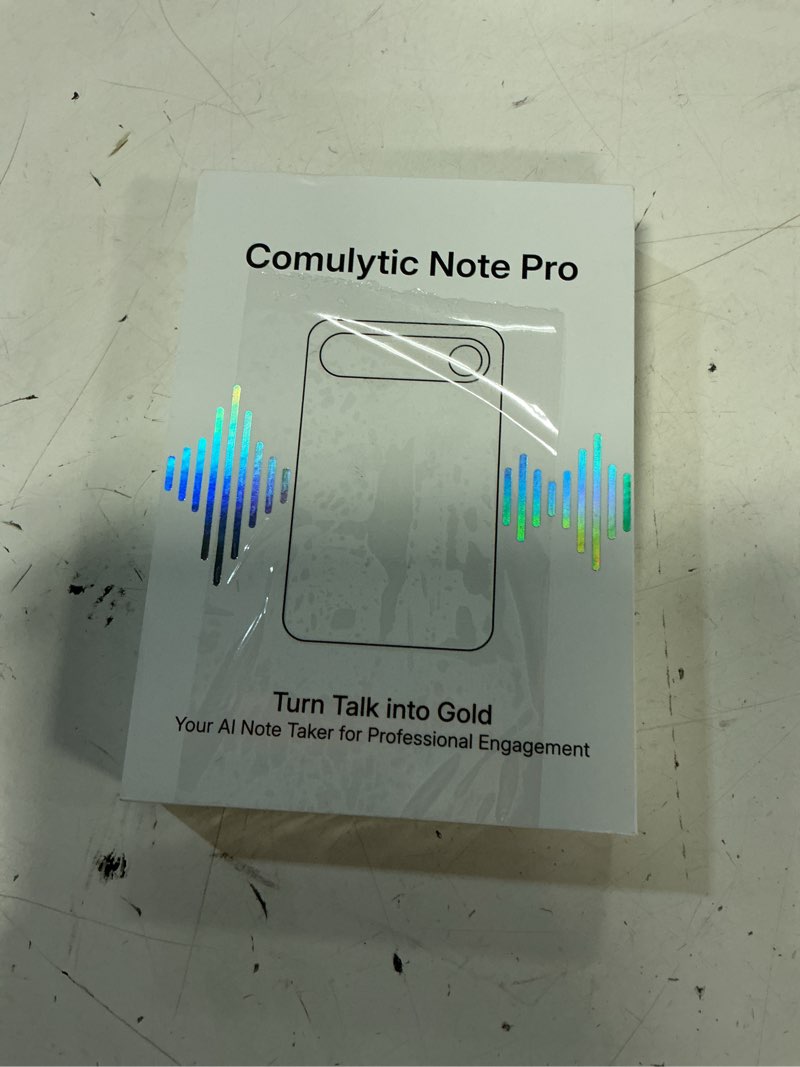 Condition photo showing Good Condition for comulytic note pro ai voice recorder, unlimited transcribe & summarize, ai note taking recording dev