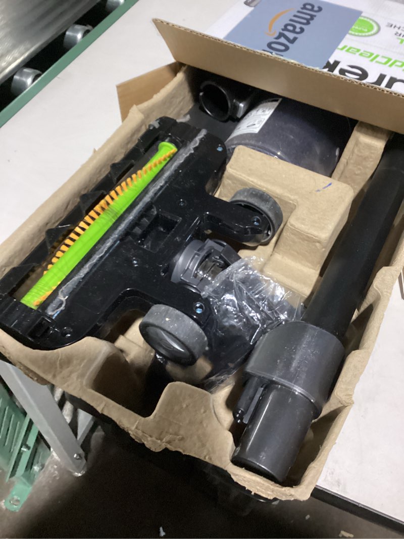 Condition photo showing Good Condition for Eureka RapidClean Pro Cordless Vacuum Cleaner for Hard Floors, Lightweight Stick Vacuum LED Headlights, Convenient Stick and Handheld Vac, Green, NEC285GR Green NEC285GR