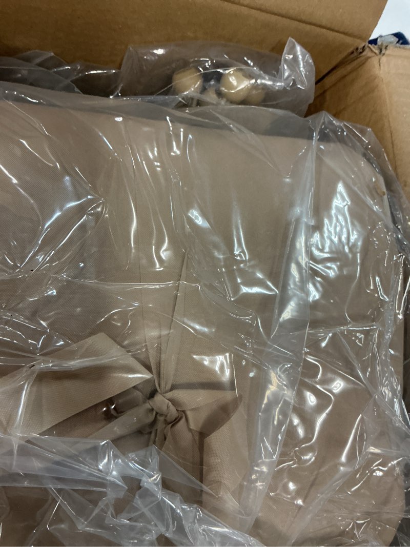 Condition photo showing New/Like New for carport replacement canopy cover 10'x20' for tent top garage shelter cover with ball bungees, 800d oxford replacement cover waterproof & uv protection, not included frame (light brown) beige 10*20ft