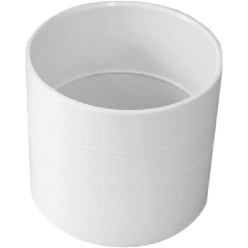 Canplas 3 in. PVC SDR35 Sewage Coupling 414213BC White