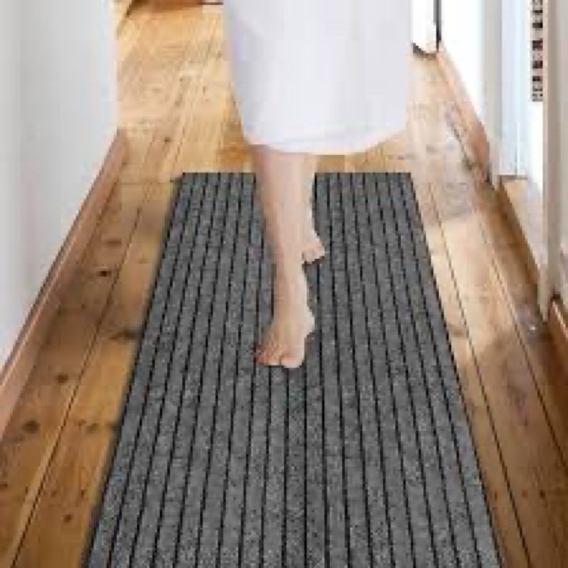 Custom Size Backed Non-Slip Area Rugs Runner, Easy Clean, Waterproof Runner Rugs for Hallway Entrywa