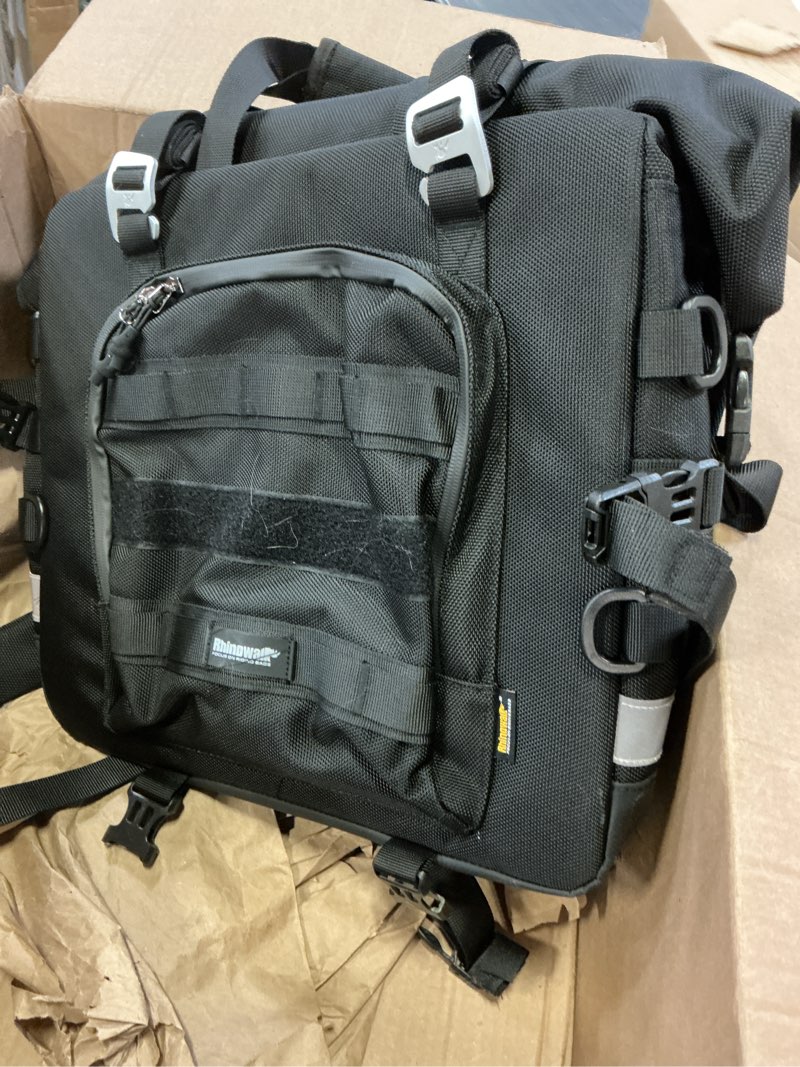 Condition photo showing Good Condition for 25 litres motorcycle side bag - 1 piece