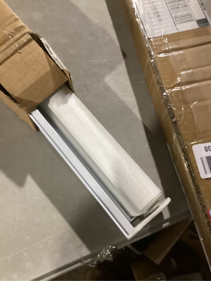 Condition photo showing Good Condition for CHICOLOGY Roller Window Shades , Window Blinds , Window Shades for Home , Roller Shades , Window Treatments , Window Blinds Cordless , Door Blinds , Urban White (Light Filtering), 38"W X 72"H Urban White 38"W x 72"H