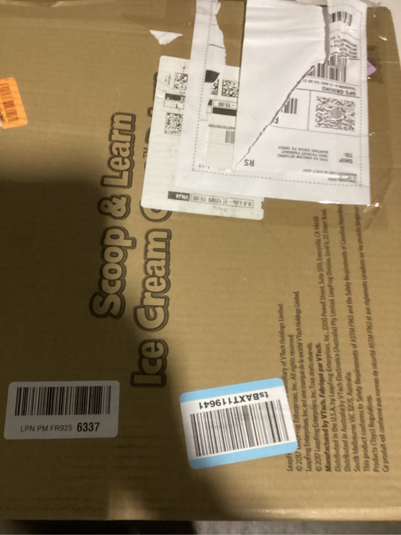 Condition photo showing New/Like New for leapfrog scoop and learn ice cream cart deluxe (frustration free packaging), pink