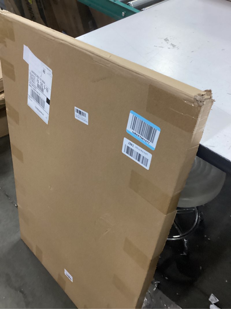 Condition photo showing New/Like New for wyooxoo 24x36 Poster Frame Dark blue Solid Wood Picture Frames Display Pictures 20x30 with Mat or 24x36 Without Mat Colorful Frame For Horizontal Vertical Wall Mounting Dark blue 24" x 36" ( 1 Pack )