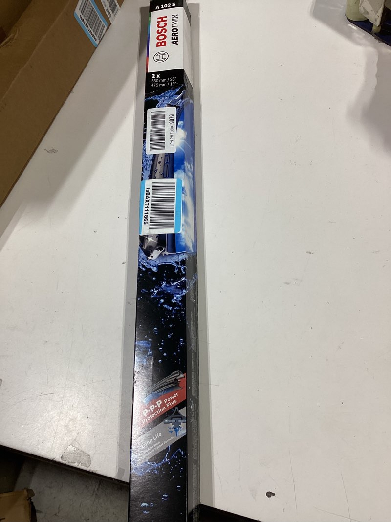 Condition photo showing Good Condition for bosch wiper blade aerotwin a102s, length: 650mm/475mm – set of front wiper blades - only for left-hand drive (eu)