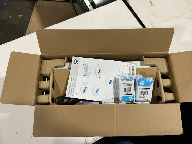 Condition photo showing Good Condition for hp deskjet 2827e wireless all-in-one color inkjet printer, scanner, copier, best-for-home, 3 month instant ink trial included, ai-enabled (6w7f5a)