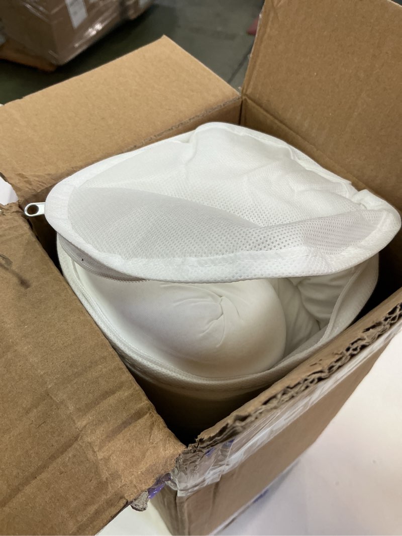 Condition photo showing New/Like New for Mellow Cloud Alignment Pillow – Ergonomic Support for Neck & Spinal Alignment, Dual Height, Adjustab