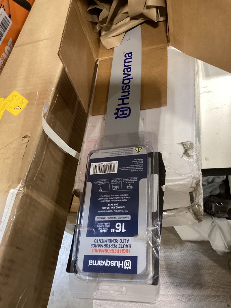 Condition photo showing Good Condition for husqvarna hl280 16 inch chainsaw bar with a 3/8" mini-pitch, .050" gauge and 56 drive links