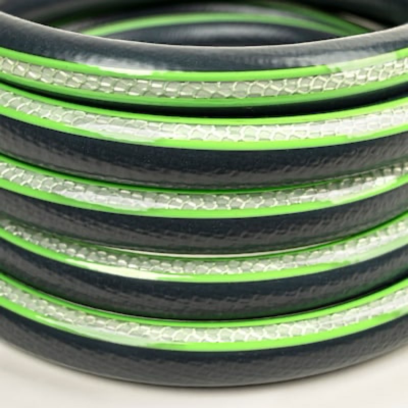 neverkink neverkinkflx 5/8-in x 50-ft premium -duty kink free hybrid polymer gray hose