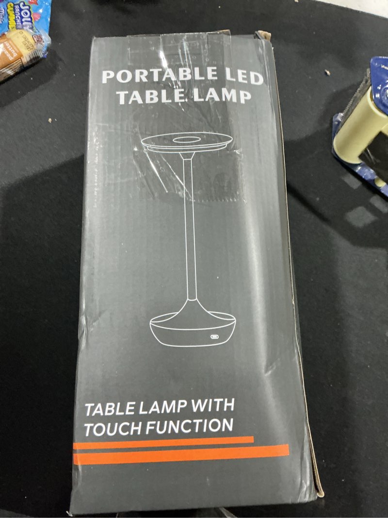 Condition photo showing Good Condition for LED Cordless Table Lamp Rechargeable,Portable 6000mAh Battery Outdoor Bedside Table Lamps,3 Color St
