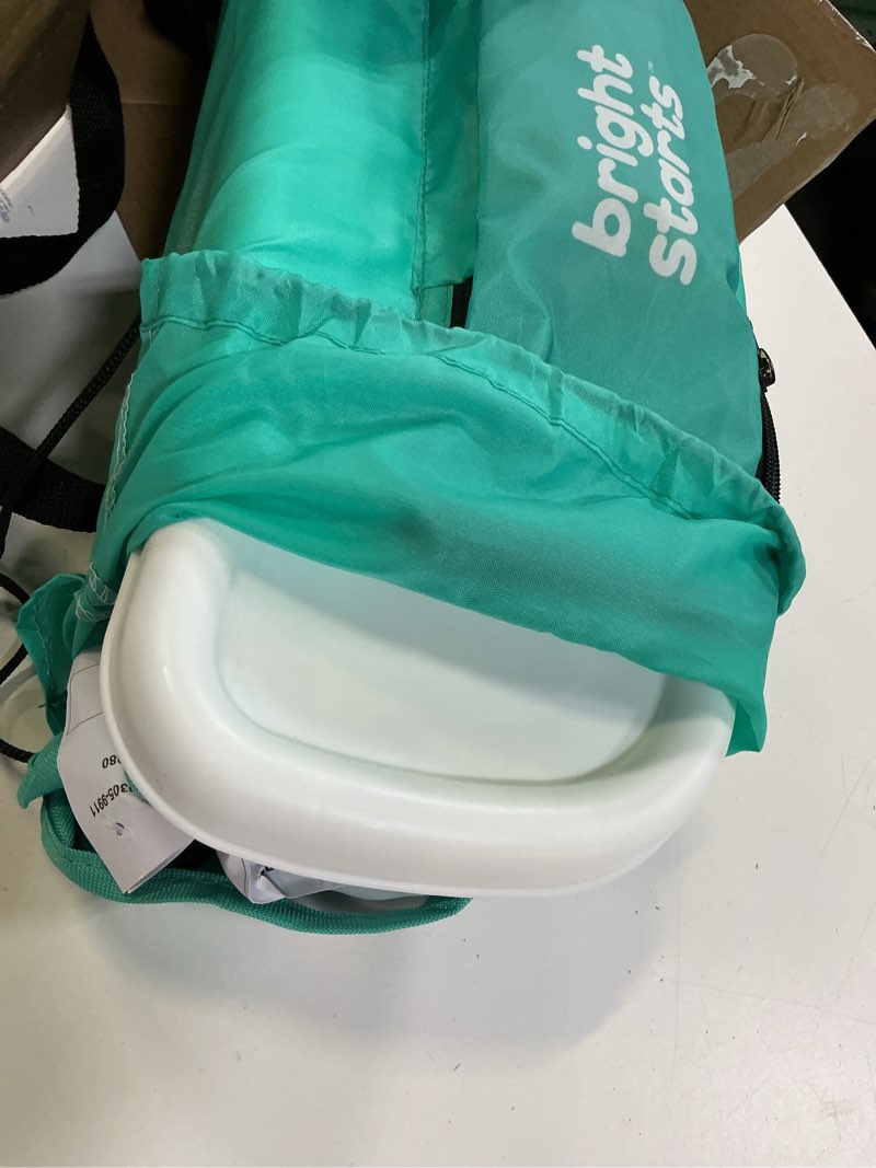 Condition photo showing Good Condition for bright starts pop n sit portable booster seat - teal