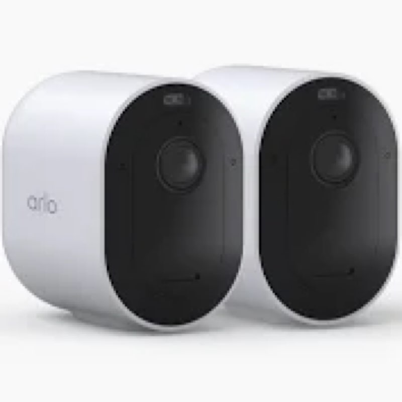 arlo pro security camera 2k hdr (6th gen, 2025 release) - wireless outdoor camera, rechargeable remo