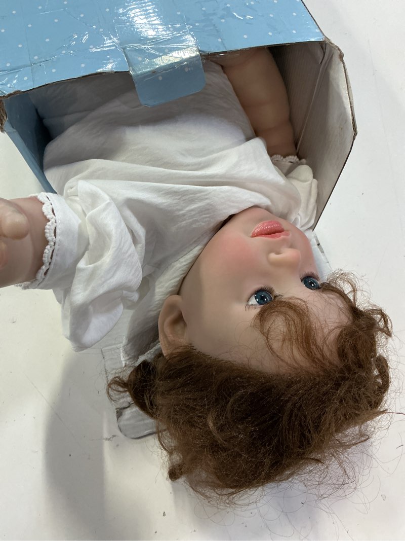 Condition photo showing New/Like New for icradle reborn baby dolls 26inch 68cm soft silicone vinyl newborn toddler baby doll handrooted hair babies toys for kids age 3+