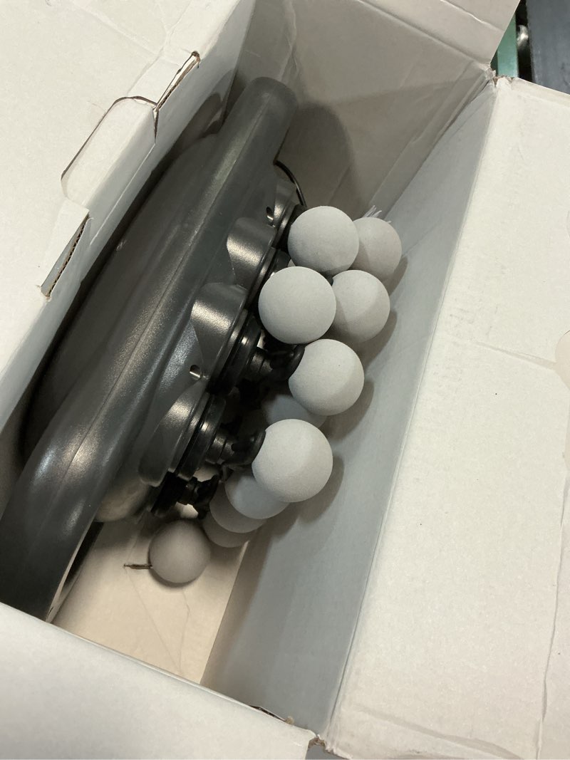 Condition photo showing Good Condition for 16 head massage gun deep tissue, multi head massage gun, with 9 modes & levels,10 replaceable massage heads included, body muscle pain relief, wireless and portable, black