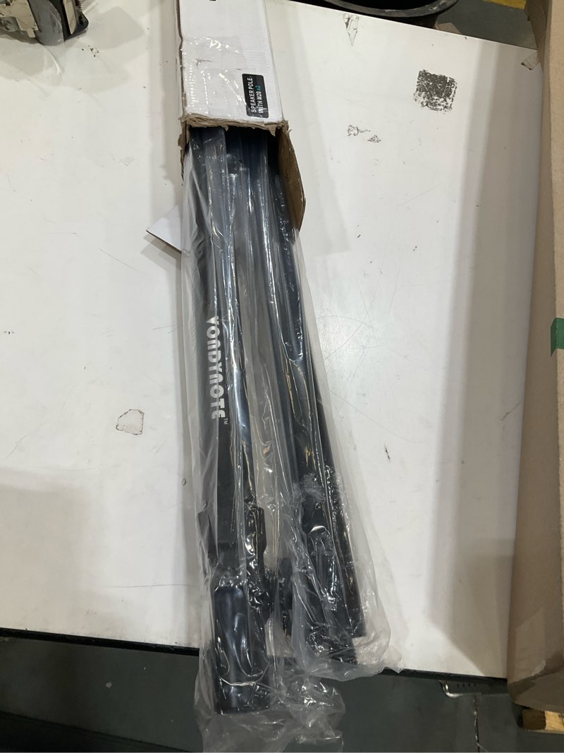 Condition photo showing Good Condition for vondynote set of 2 speaker poles for subwoofer 35mm speaker pole mount height adjustable fits m20 threaded mount standard speaker pole, set of 2