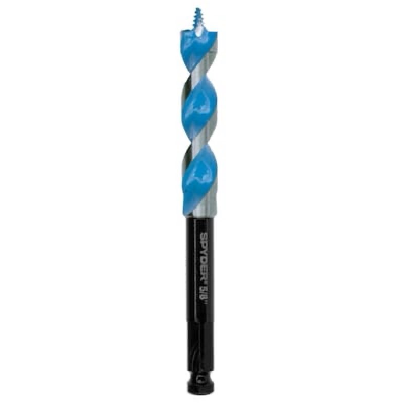 spyder stinger 5/8-in x 6-1/2-in woodboring auger bit drill bit