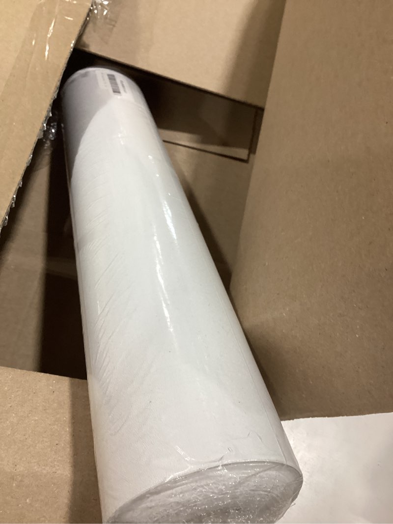 Condition photo showing Good Condition for safiyya 984.2"x17.7" peel and stick wallpaper white contact paper modern wall paper decorative removable wallpaper vinyl roll for wall 17.7" x 984.2" white