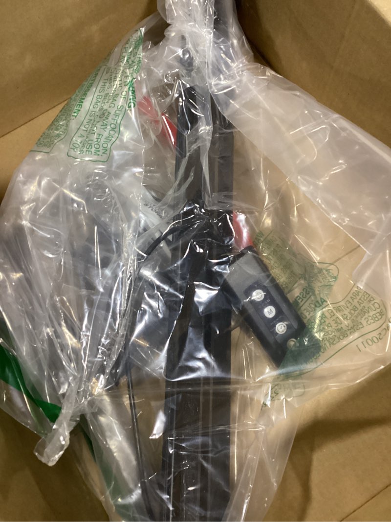 Condition photo showing As Is for hygger LED Saltwater Aquarium Light, 24/7 Mode Nano Tank Reef Light for Coral, Refugium Light with White, Blue, U-V LEDs Dimmer Timer Moonlight Mounting Bracket 2 Metal Legs 21'' Long 35W