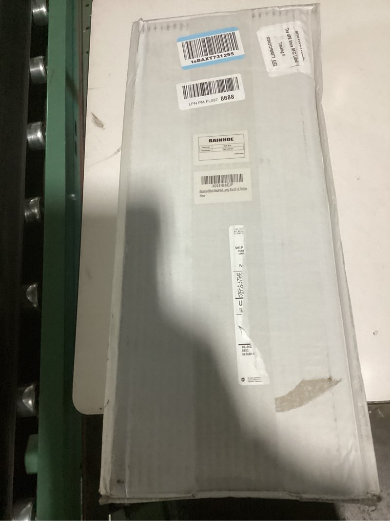Condition photo showing Good Condition for black metal mailbox, galvanized steel outside mailboxes, standard medium capacity, 20 x 8.7 x 6.7 inches