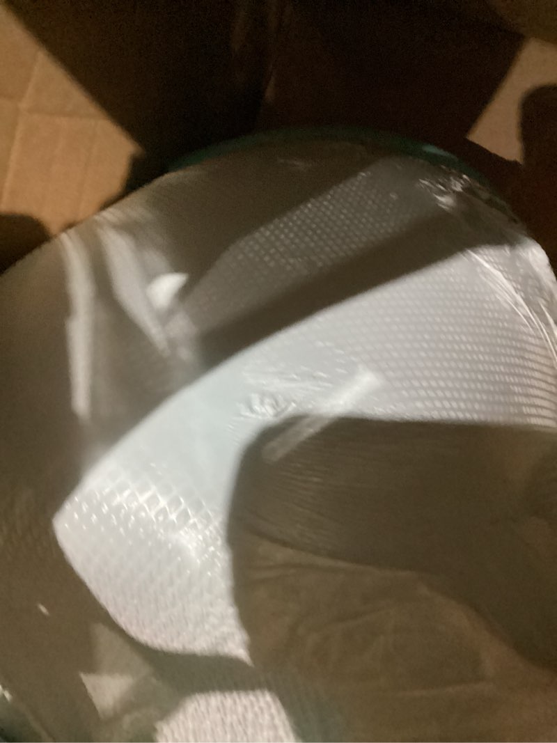 Condition photo showing As Is for dumos king mattress topper, dual layer 3 inch memory foam mattress topper - 2 inch gel memory foam a