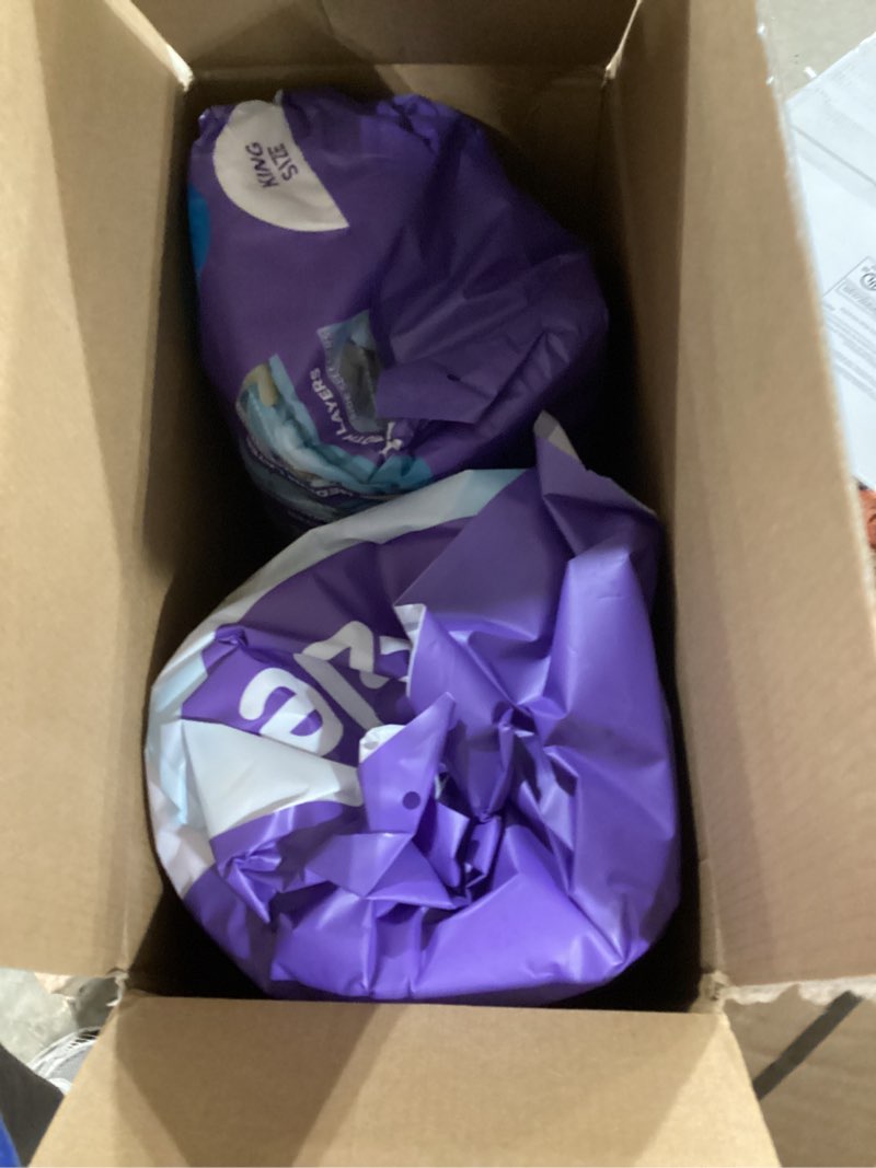 Condition photo showing New/Like New for Nuzzle Cooling Adjustable Pillows for Side Sleepers, Luxury King Size Set of 2 Bed Pillows Hotel Collection - Best Adjust Height Soft Firm Pillows for Back, Stomach and Side Sleepers King SIze (Set of 2) White