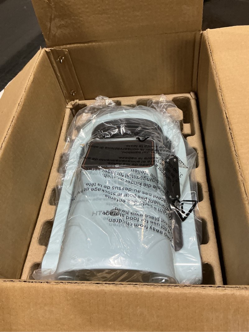 Condition photo showing Good Condition for HTVRONT Auto Hat Press Machine - Hat Heat Press Machine with Precise Temp&Timer Control, Hat Heat Press Machine for Caps with 2 Platens, Compatible with DTF Film, Embroidery, Sublimation (Blue)