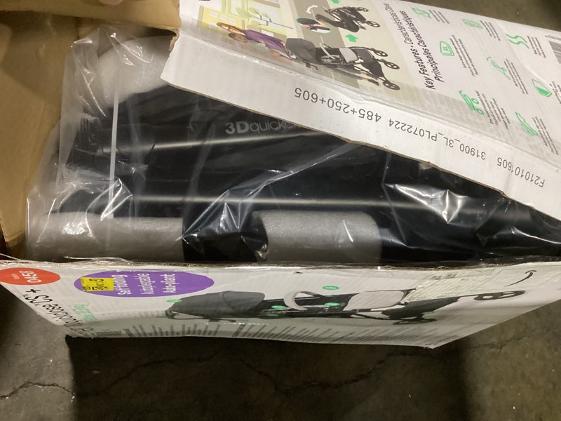 Condition photo showing Good Condition for Ingenuity Ingenuity 3Dquickclose CS+ Compact Fold Stroller – Lightweight Stroller with Oversized Canopy, Extra-Large Storage and Compact Fold, Gray