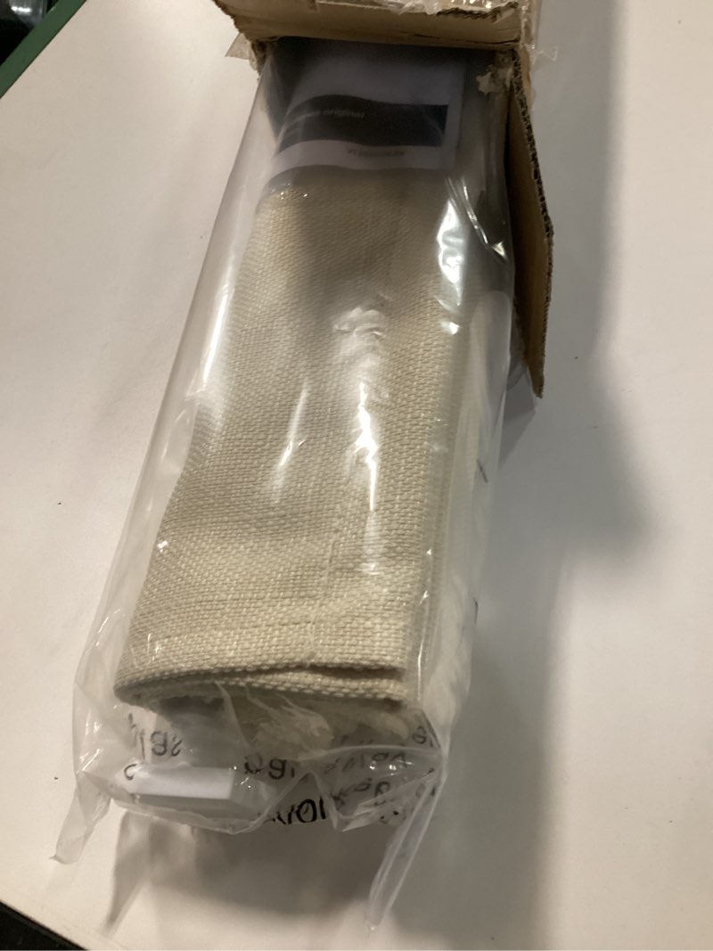 Condition photo showing Good Condition for LazBlinds No Tools No Drill Cordless Roman Shades for Windows, Blackout Thermal Insulated UV Blocking Window Blinds, Room Darkening Fabric Blinds for Indoor Windows, 31'' W x 64'' H, Beige Blackout - Beige 31" W x 64" H