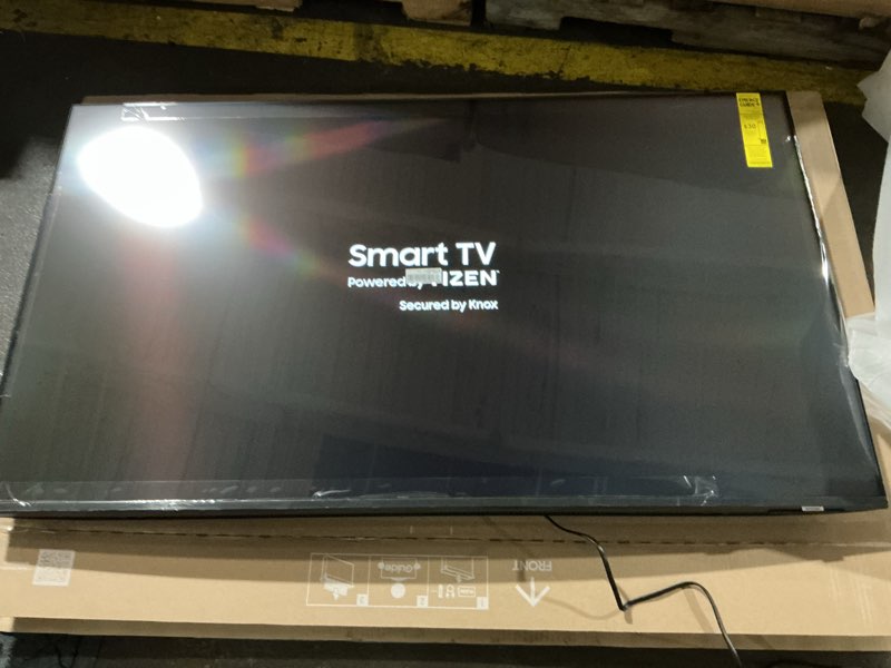 Condition photo showing New/Like New for working verified samsung 55-inch class crystal uhd u8000f 4k smart tv (2025 model) endless free content, crystal processor 4k, metalstream design, knox security, compatible with alexa