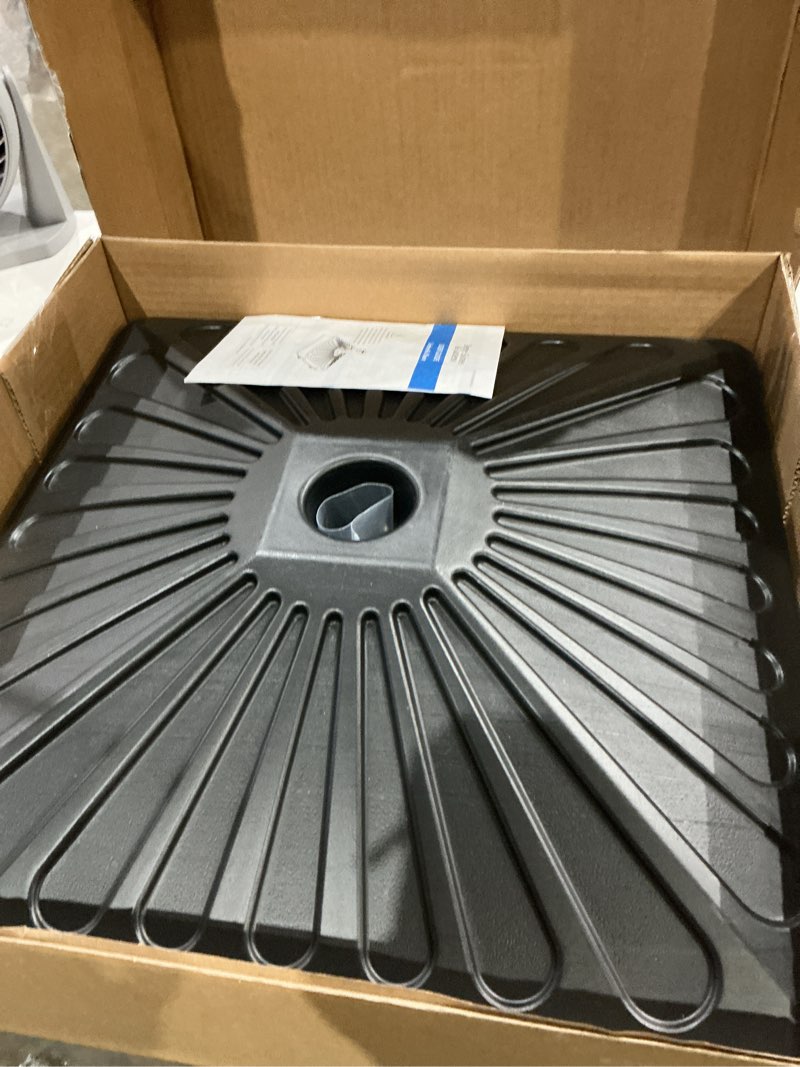 Condition photo showing New/Like New for fillsble unbrella base (black)