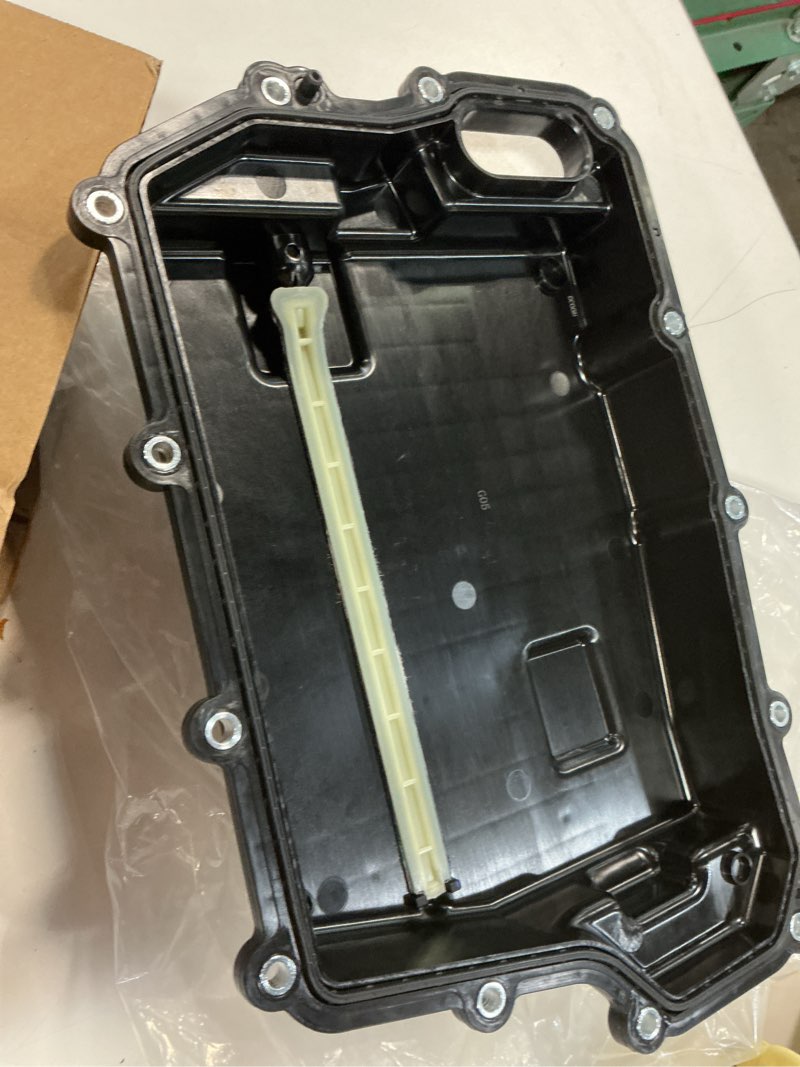 Condition photo showing As Is for roneeson automatic transmission cover for ford edge 19-24, escape 20-25, maverick 22-25, bronco spor